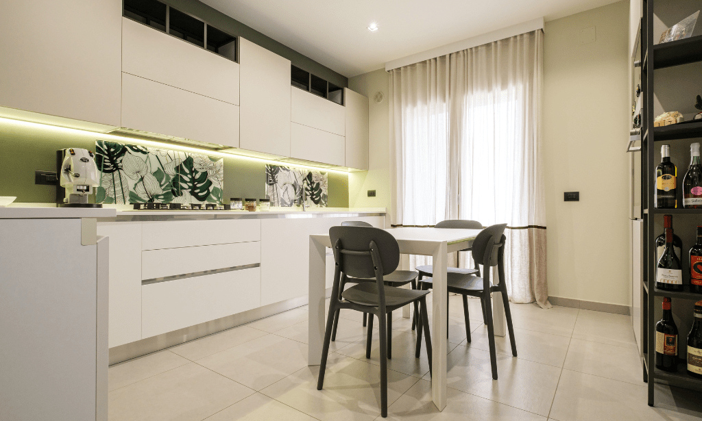 A casa di Fabio e Cristina